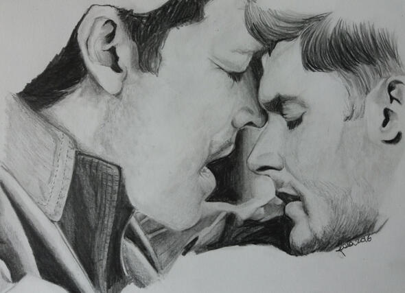 Lucifer!Cas&amp;Dean